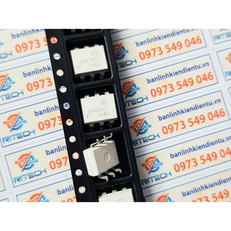 MOC3021 Opto Triac điều khiển đầu ra  SOP-6