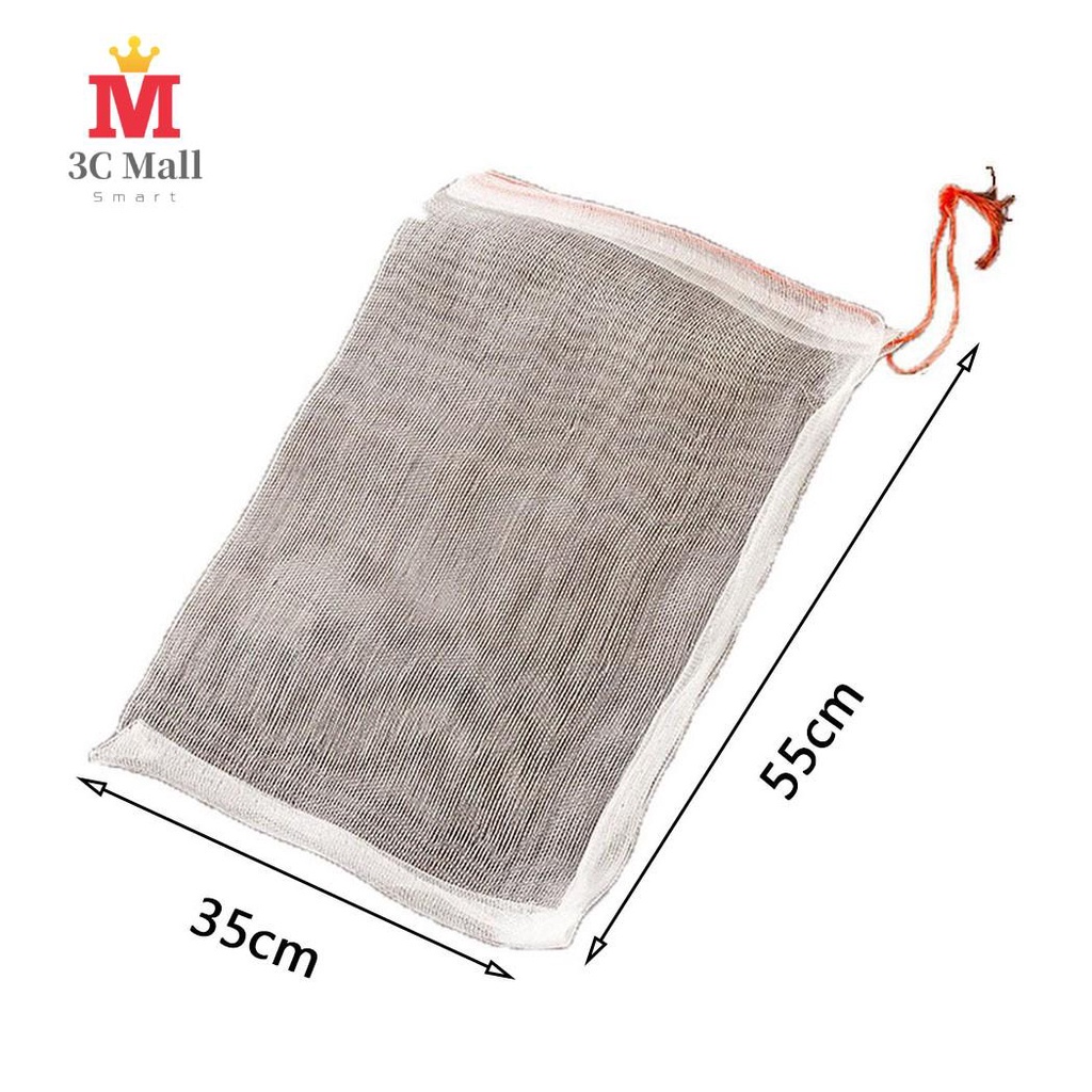 Túi Lưới Nylon Bọc Trái Cây Chống Côn Trùng 15x10cm