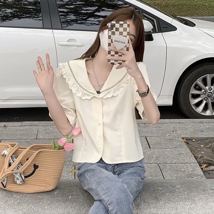 Áo Sơ Mi Nữ Thiết Kế Mỏng Phong Cách Hàn Quốc Mùa Hè Mới