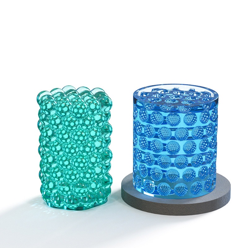Khuôn Silicone Hình Trụ Lục Giác 3D Làm Đồ Trang Sức Thủ Công