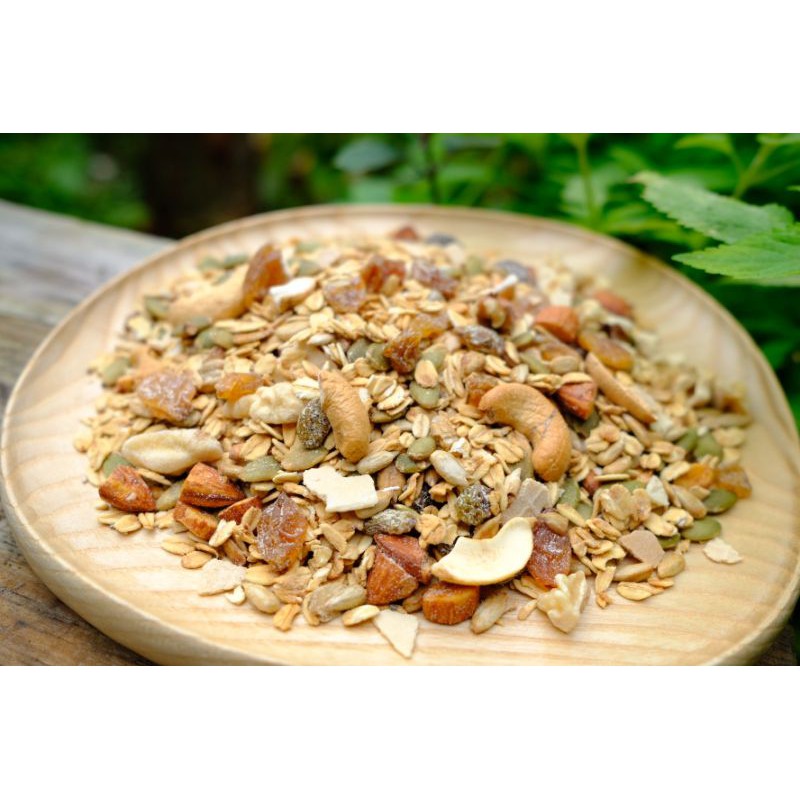 Mixed Nuts & Fruits 9 Loại Hạt Và Trái Cây Farm Ơ - Hũ Thủy Tinh 500gr | BigBuy360 - bigbuy360.vn