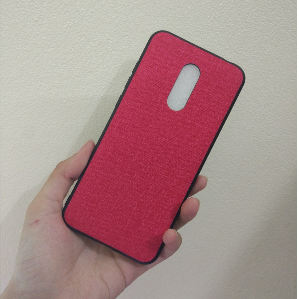 Ốp lưng Xiaomi Redmi 5 plus vân vải jean bắt mắt sành điệu
