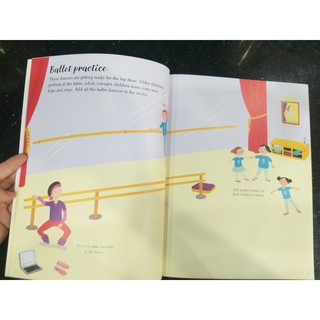 Dính dán - Usborne sticker book - Ballet Show