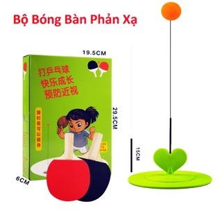 Bộ đồ chơi bóng bàn phản xạ tại nhà