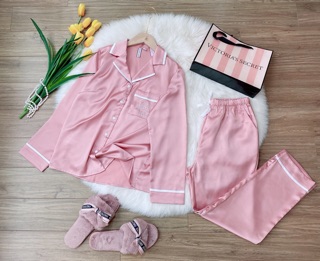 Bộ pijama lụa siêu xinh
