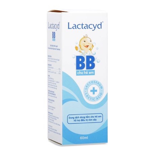 (Nhà Thuốc) Sữa tắm em bé LACTACYD BB 60 ml