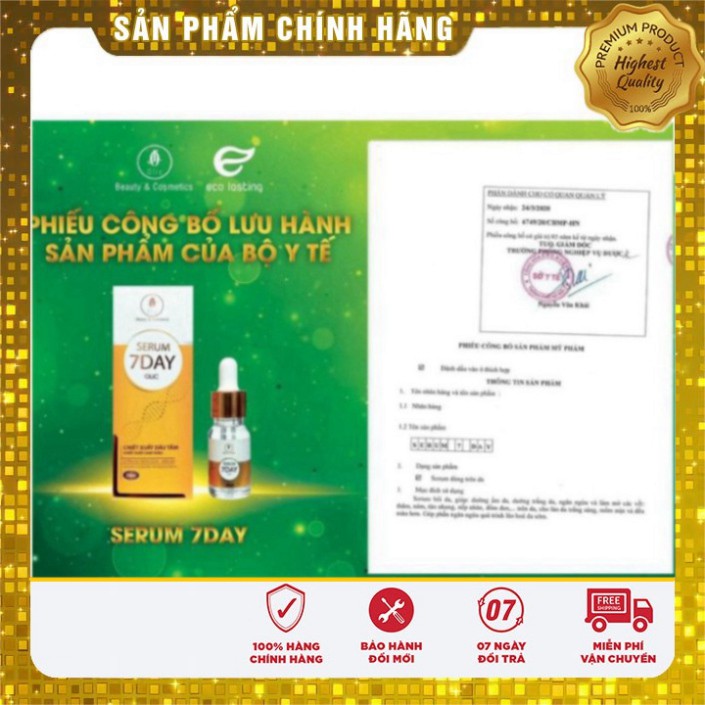 SERUM HUYẾT THANH TRUYỀN TRẮNG 7 DAY OLIC | BigBuy360 - bigbuy360.vn