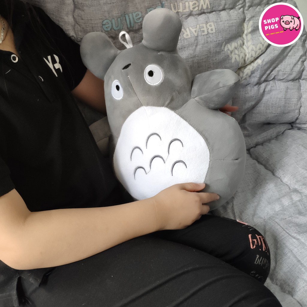 Gấu Bông,Thú Bông TOTORO, Chất Nhung Mền Mịn Cao Cấp PIGSSHOP