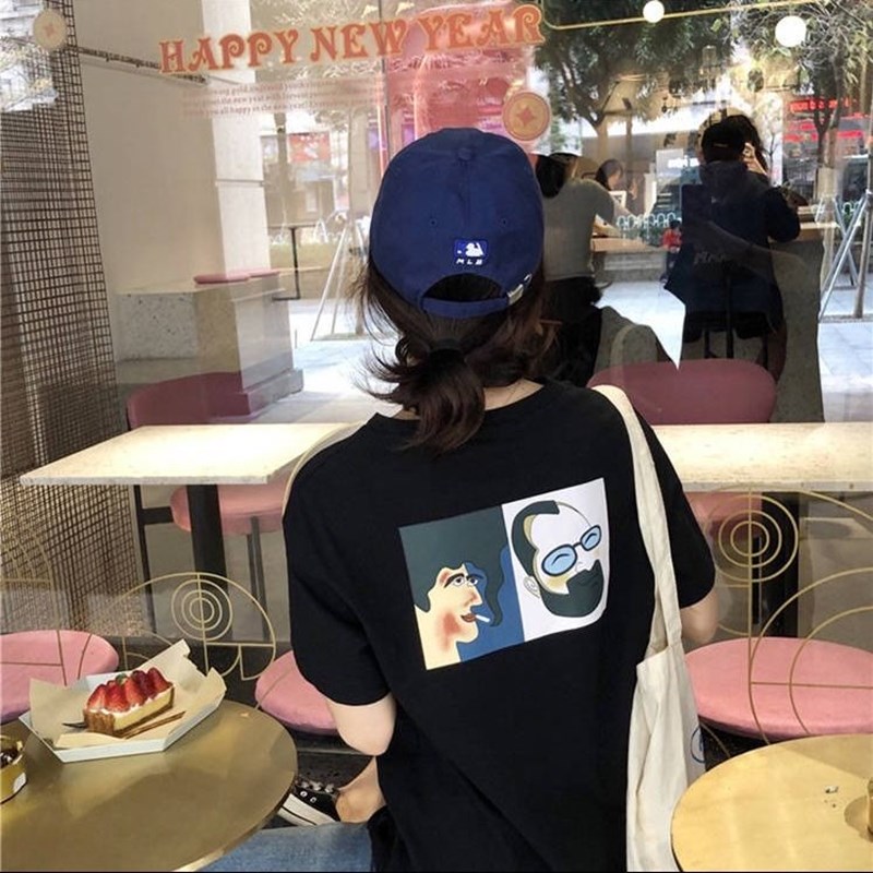 Áo Thun Cộc Tay Thời Trang Unisex