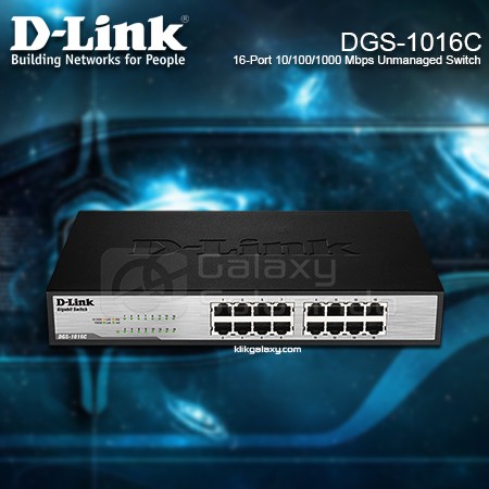 Thiết bị chia mạng D-link DGS-1016C