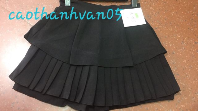 Chân váy xòe xếp ly hai tầng dễ thương( kèm video) | BigBuy360 - bigbuy360.vn