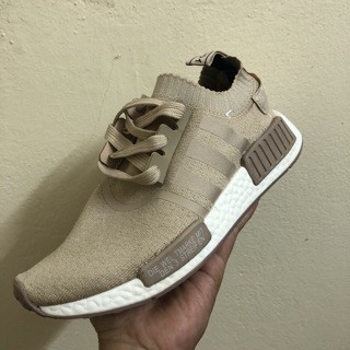 GIÀY THỂ THAO (THANH LÝ )Giày thể thao Sneaker nmd r1 pk french beige vapour nữ NAM NỮ 2018