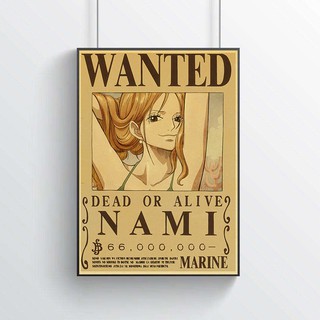 Poster dán tường họa tiết One Piece độc đáo