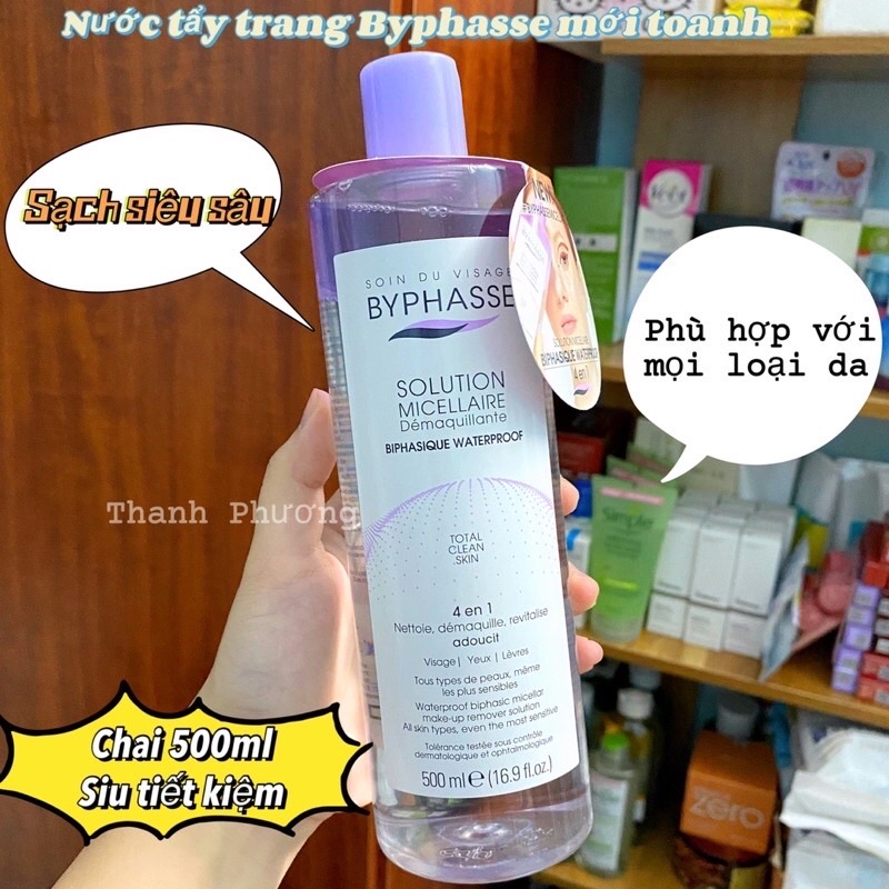Nước Tẩy Trang Byphasse Solution Micerallaire Face 250ml
