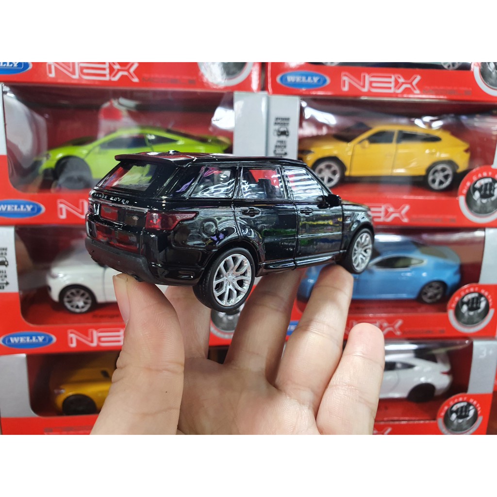 Xe Mô Hình Range Rover Sport 1:34 Welly ( Đen )