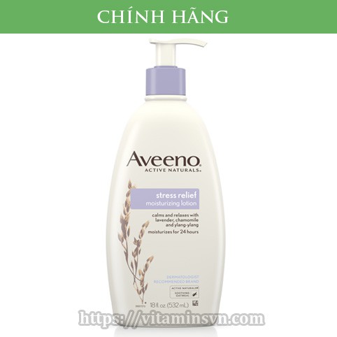Dưỡng thể AVEENO STRESS RELIEF LOTION 532ml