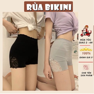Quần mặc trong váy phối ren gợi cảm có thể làm quần đùi và quần ngủ mặc ở nhà hàng đẹp cho nữ