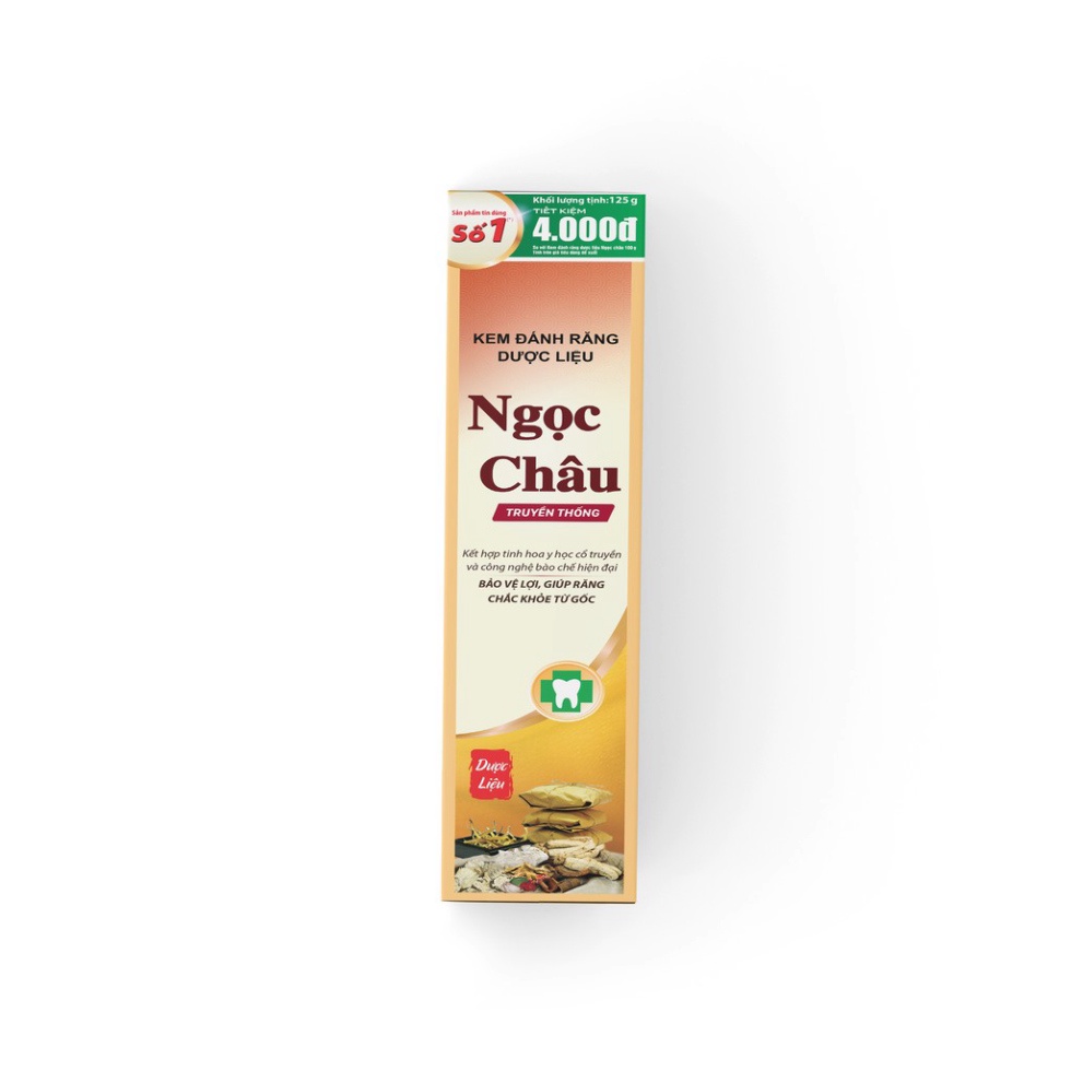 Kem đánh răng dược liệu Ngọc Châu 125g