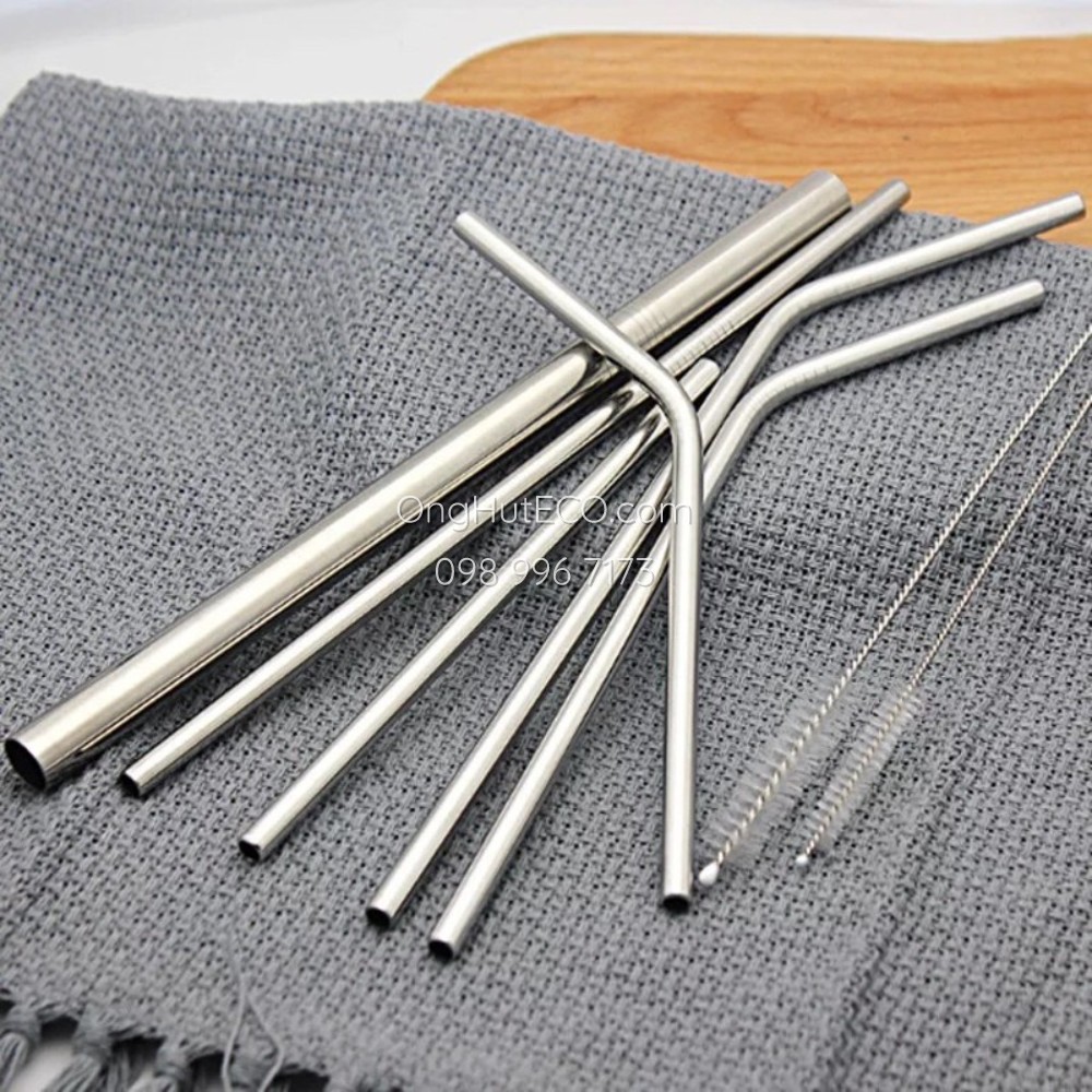 Ống Hút Inox 304, Ống Hút Thép Không Rỉ Nhiều Màu