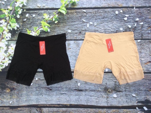 QUẦN ĐÙI TRONG VÁY CẠP CHÉO,Quần mặc váy chất cotton mát