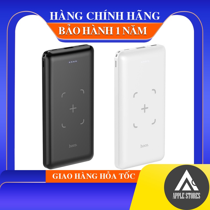 Sạc dự phòng Hoco J50 chính hãng 10000mah không dây BH 12 Tháng