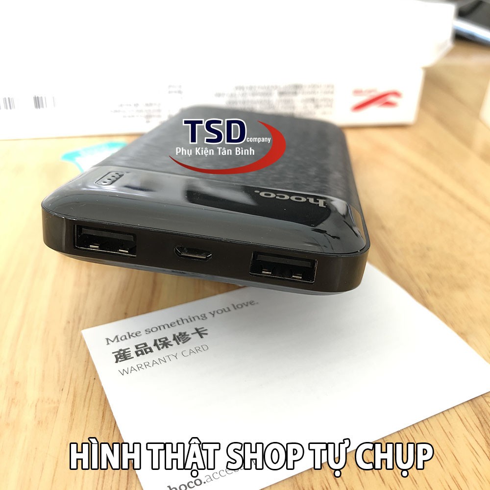 Pin Sạc Dự Phòng Hoco CJ1 10000mAh Dual USB Chính Hãng