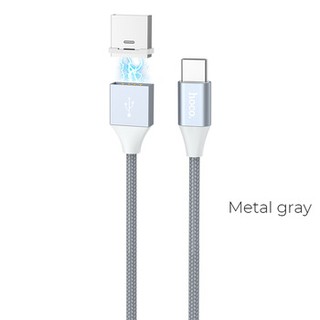 [ Hàng cao cấp]  Cáp Hoco U40B – Cáp sạc nam châm cổng lightning cho Iphone cao cấp
