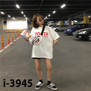 Áo thun nữ form rộng tay lỡ in chữ youth- 55kg -75kg - chuyên áo thun giá rẻ