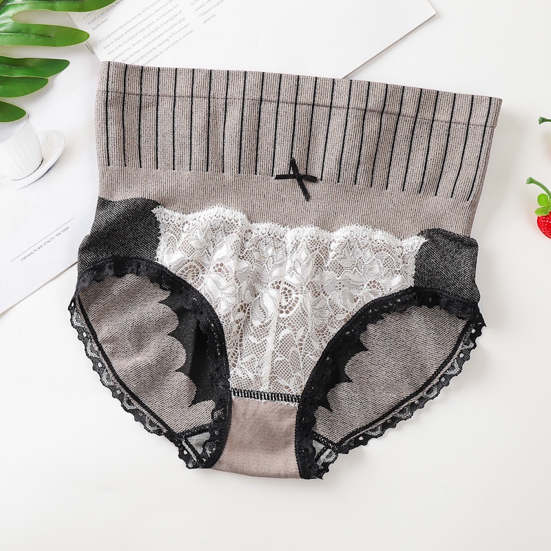 Quần lót nữ FREESHIP Nội y Cotton cao cấp kháng khuẩn – Đồ Lót Nữ cạp cao lưng thun co dãn đính nơ
