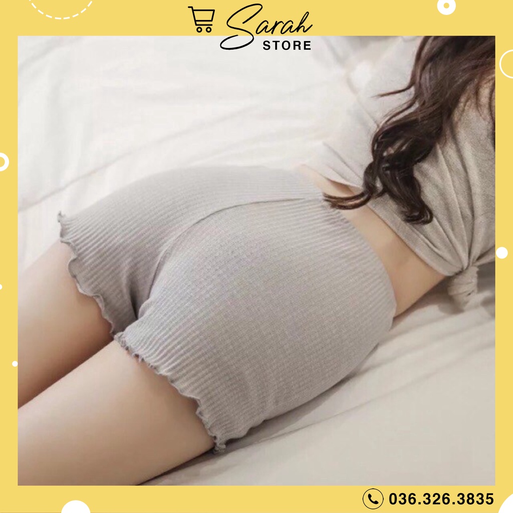 Quần Đùi Mặc Váy Gân Tăm Nâng Mông 022