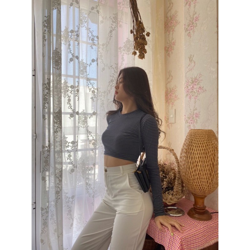 Áo Tay Dài Kẻ Sọc