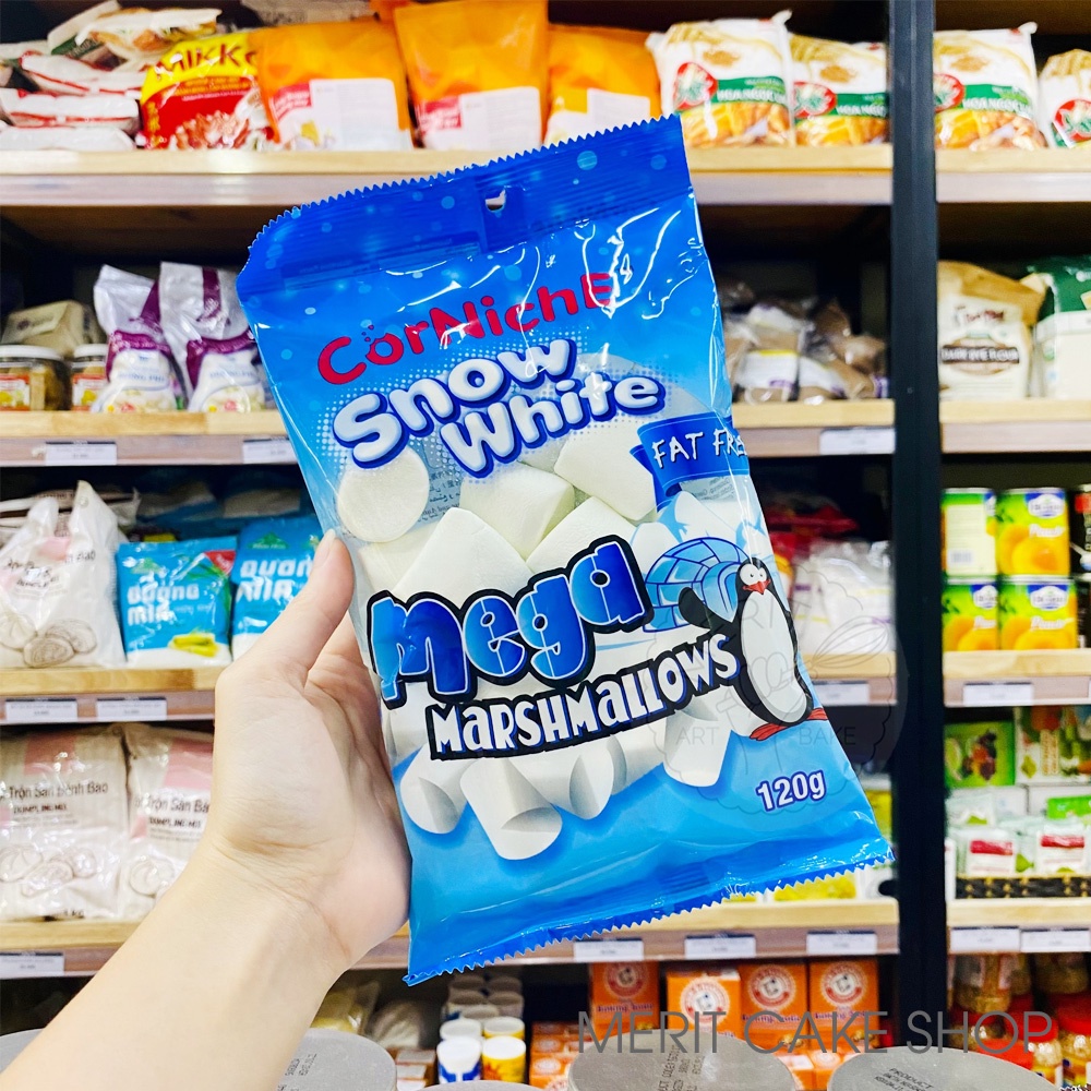 Kẹo Marshmallow Snow White CorNiche 120g