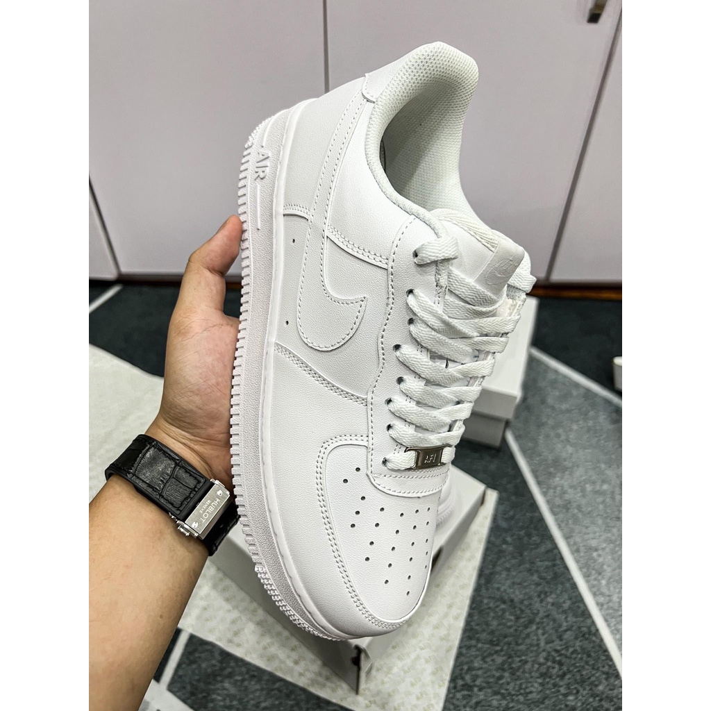 Air Force 1, Nike_Air Force 1 All White, Giày AF1 Trắng Hàng S.Cấp Đế Air Đủ Size Nam Nữ