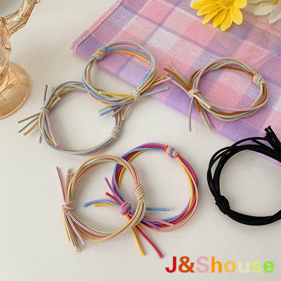 Dây Buộc Tóc Cao Su Nhiều Màu Phong Cách Hàn Quốc KF108