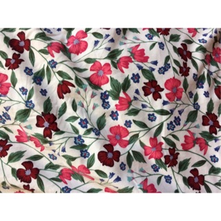 Vải khúc cotton hoa