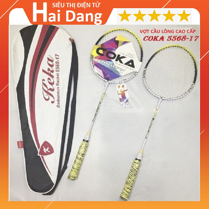 Bộ 2 vợt cầu lông COKA cao cấp 5568