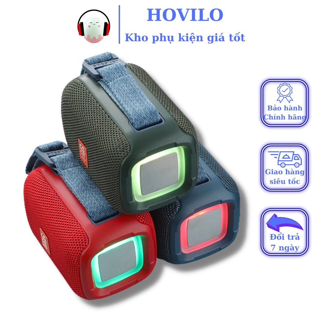 Loa bluetooth mini TG-393 Loa mini nghe nhạc bluetooth hỗ trợ thẻ nhớ USB jack 3.5 kêt nối máy tính điện thoại - HOVILO