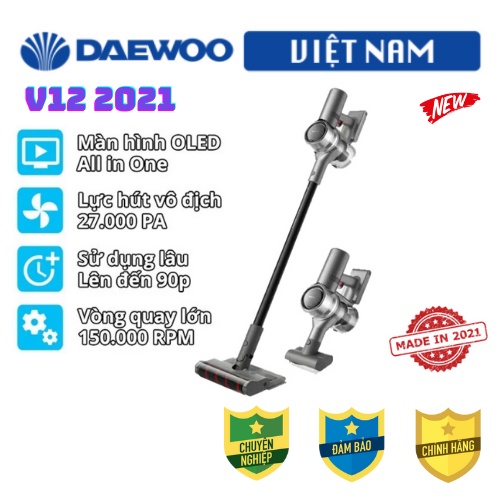 DREAME V12 | V10 2021 Máy hút bụi lau sàn nệm sofa cầm tay KHÔNG DÂY CAO CẤP NHẤT Lực hút 27000pa