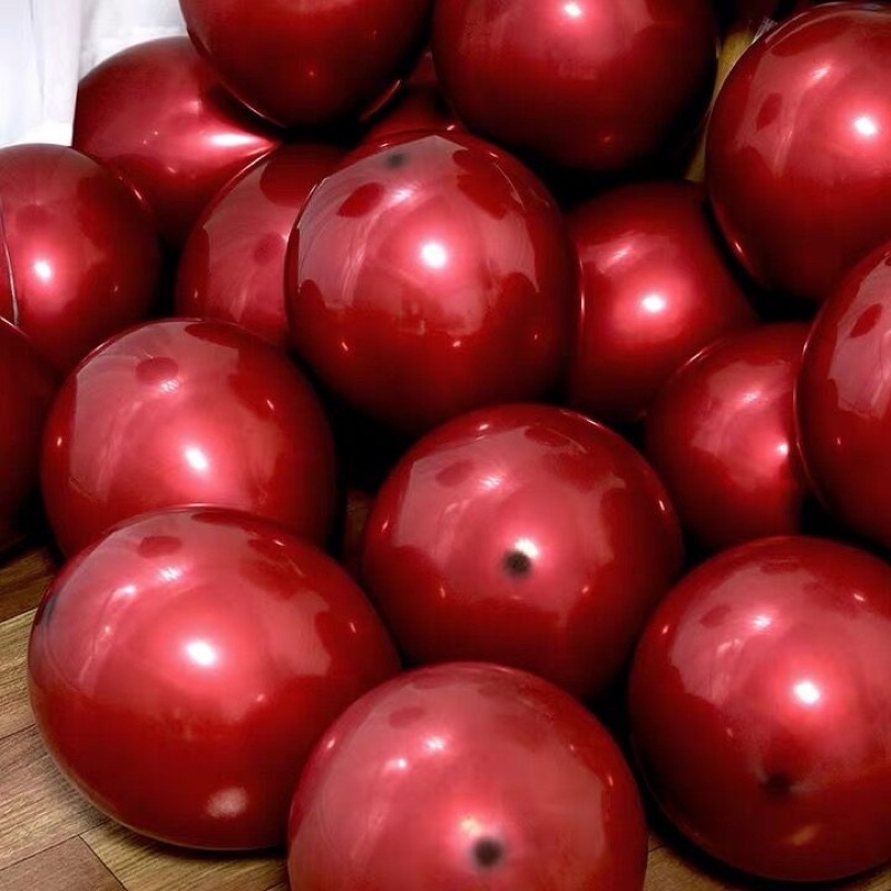 Set 10/30/50 Bóng Chrome Siêu Nhũ Đỏ 2 Lớp