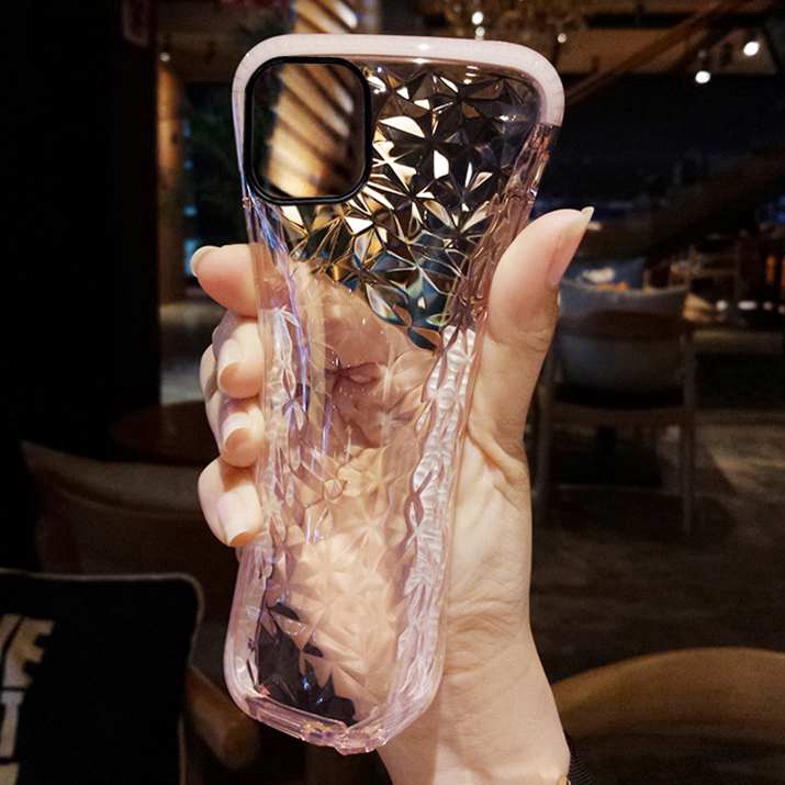 Ốp điện thoại silicon mềm họa tiết kim cương 3d đẹp mắt cho IPhone 6 6s 7 8 Plus X XS Max XR iphone 11 Pro Max