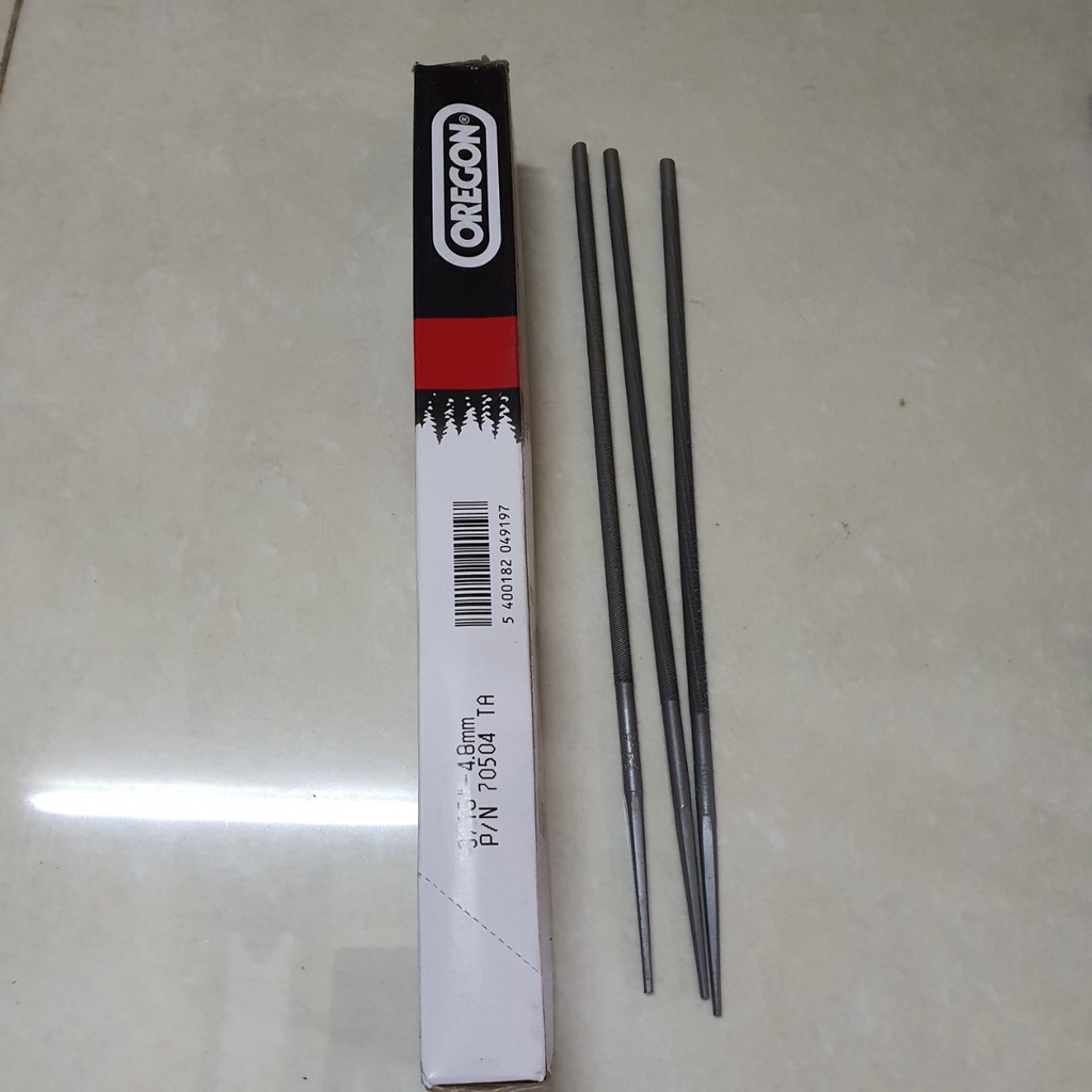 Dũa Tròn OREGON Dùng Cho Xích Các Loiạ Máy Cưa Xăng -Điện Giá 1 chiếc