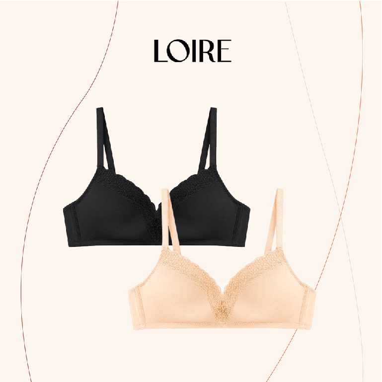 Combo 2 Áo Ngực Không Gọng Loirechic BRC52 Đệm Mỏng Thoải Mái