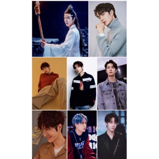 Decal dán tường trang trí laptop điện thoại khổ A4-A5-A6 Vương Nhất Bác - Poster Wang Yi Bo có sẵn keo tự do chọn mẫu