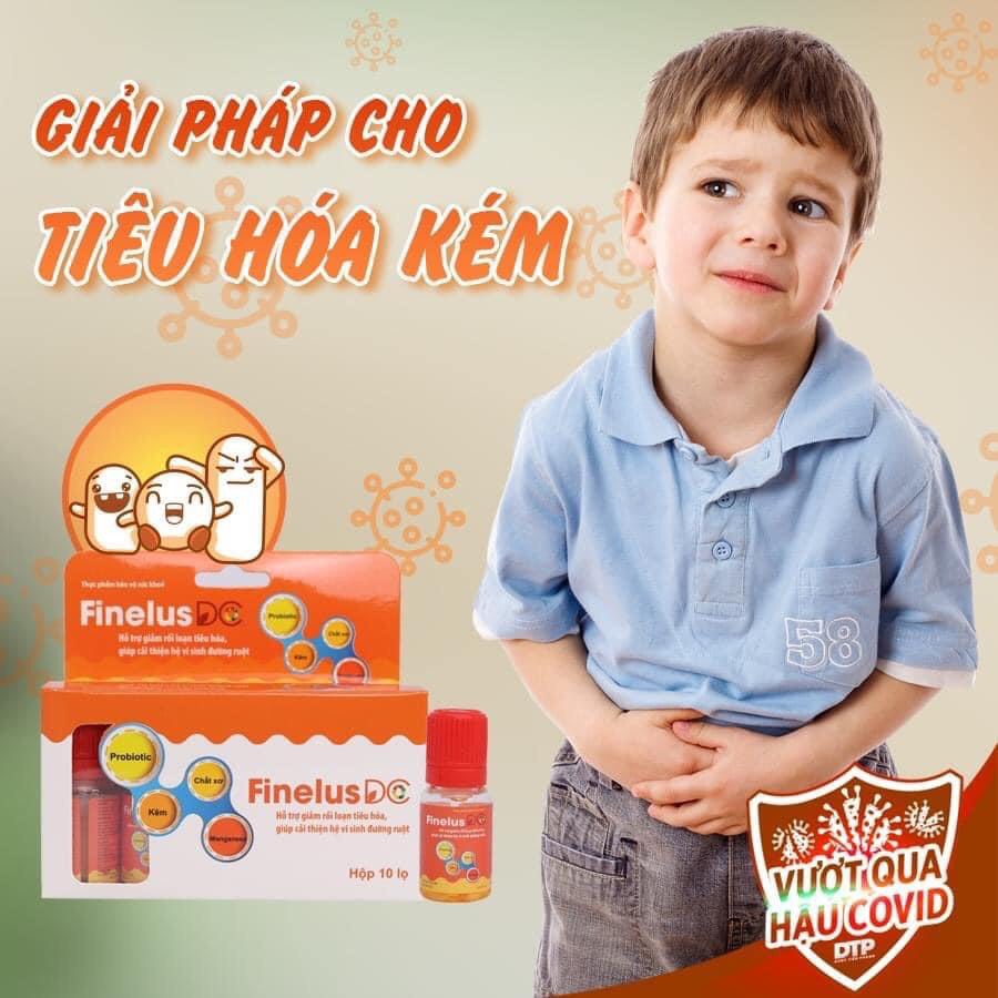 Finelus DC - Giảm rối loạn hệ tiêu hóa, cải thiện hệ vi sinh đường ruột
