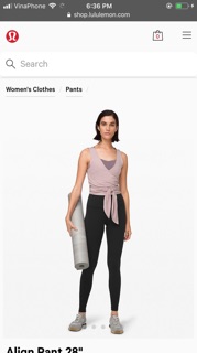 Quần Tập yoga lululemon