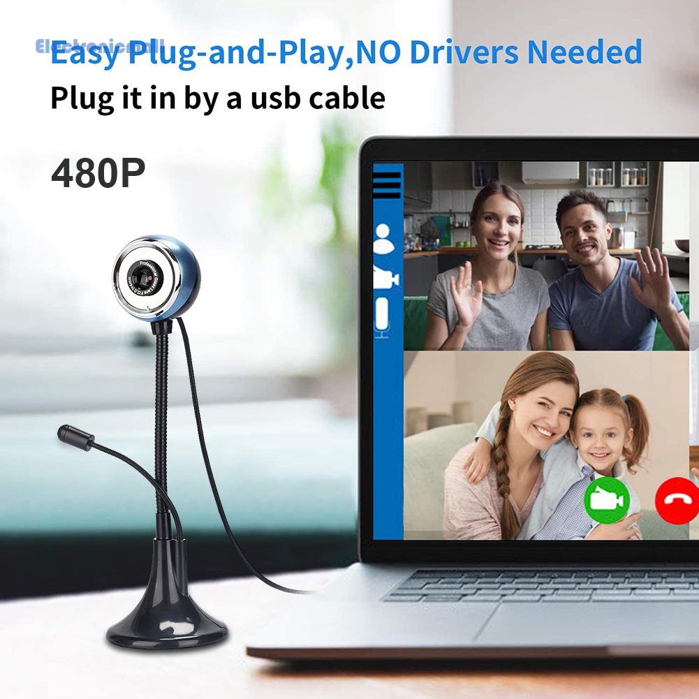Webcam Điện Tửmall01 X1 480p Hd Pc Usb Có Mic Cho Live Online | BigBuy360 - bigbuy360.vn