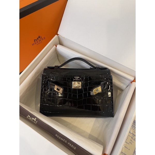 Túi xách nữ HM kelly vân cá sấu chuẩn SUP