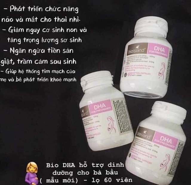 DHA cho Bà Bầu Úc - Bioisland DHA for pregnancy | BigBuy360 - bigbuy360.vn