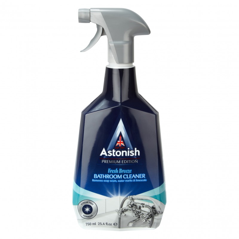 Bình xịt tẩy rửa nhà tắm Astonish C6710 750ml (Sạch cặn vôi, vệt nước mảng ổ vàng)