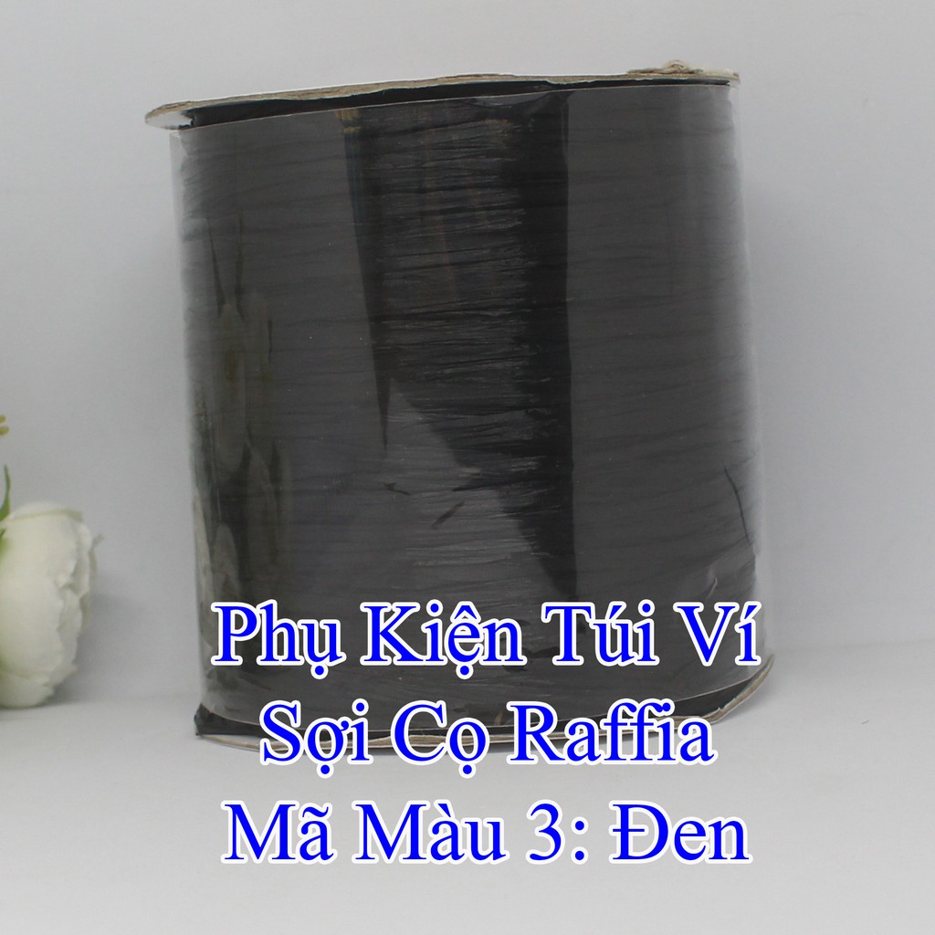 Sợi cọ raffia / sợi cọ đan móc